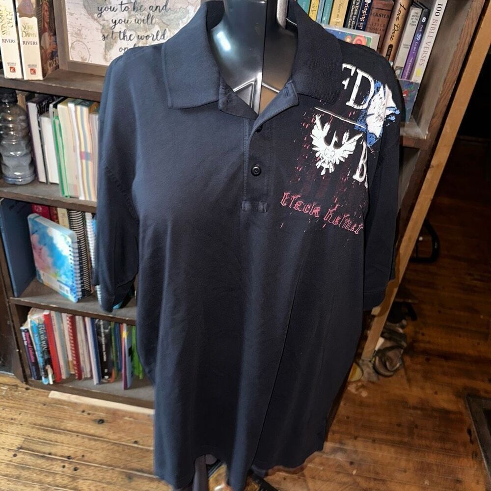 5.11 Tactical black XL Black Helmet knit basic polo shirt